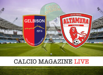 Gelbison Team Altamura cronaca diretta live risultato in tempo reale