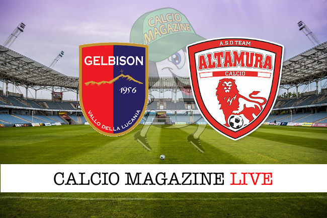 Gelbison Team Altamura cronaca diretta live risultato in tempo reale