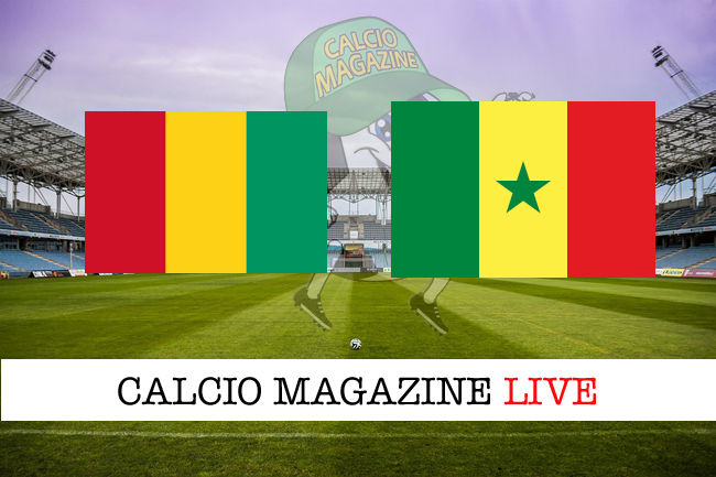 Guinea Senegal cronaca diretta live risultato in tempo reale
