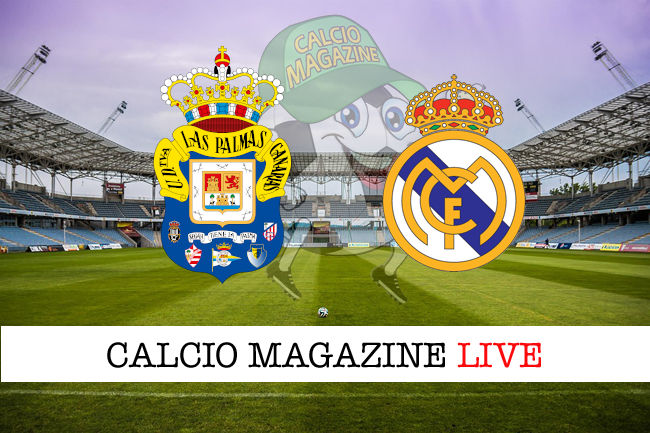 Las Palmas Real Madrid cronaca diretta live risultato in tempo reale