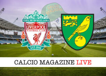 Liverpool Norwich City cronaca diretta live risultato tempo reale