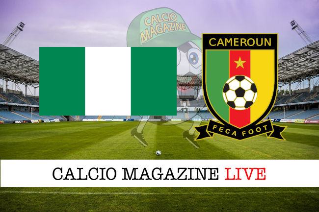 Nigeria Camerun cronaca diretta live risultato in tempo reale