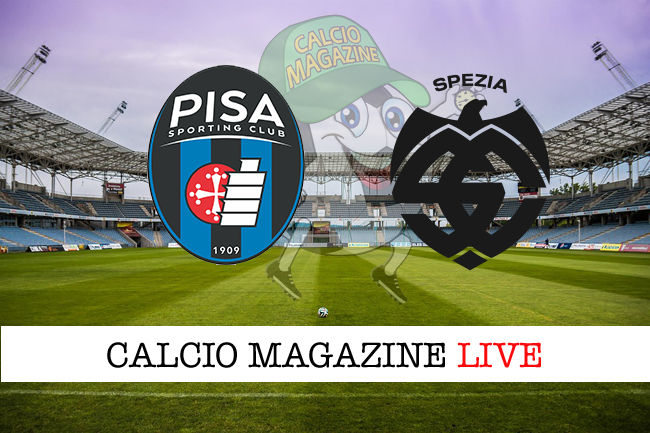 Pisa Spezia cronaca diretta live risultato in tempo reale