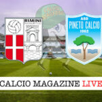 Rimini Pineto cronaca diretta live risultato tempo reale