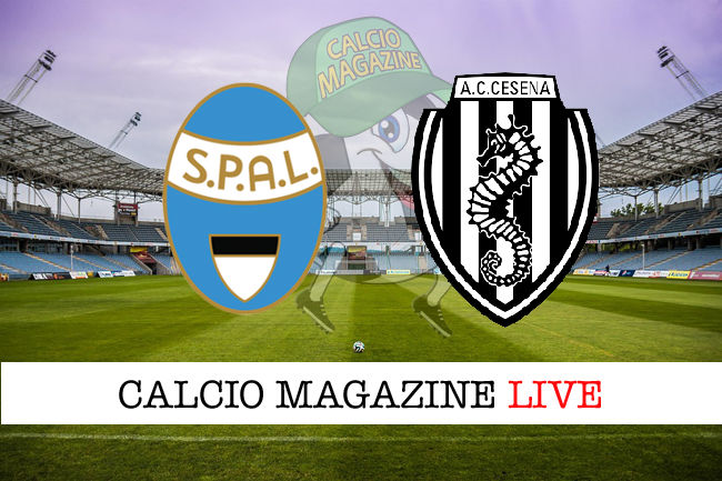 Spal Cesena cronaca diretta live risultato in tempo reale