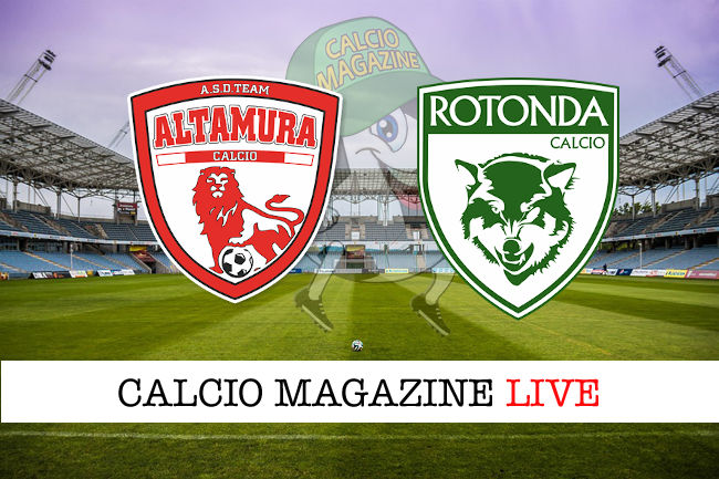 Team Altamura Rotonda cronaca diretta live risultato tempo reale