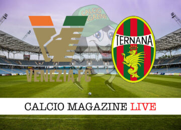 Venezia Ternana cronaca diretta live risultato in tempo reale