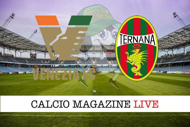 Venezia Ternana cronaca diretta live risultato in tempo reale