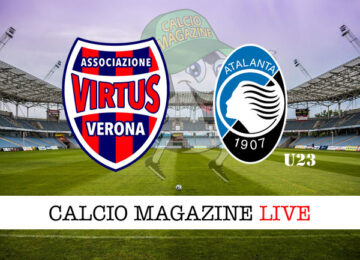 Virtus Verona Atalanta cronaca diretta live risultato in tempo reale