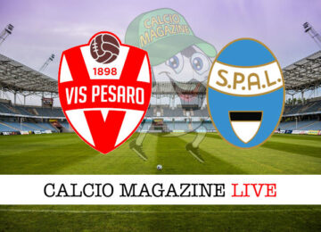 Vis Pesaro SPAL cronaca diretta live risultato in tempo reale