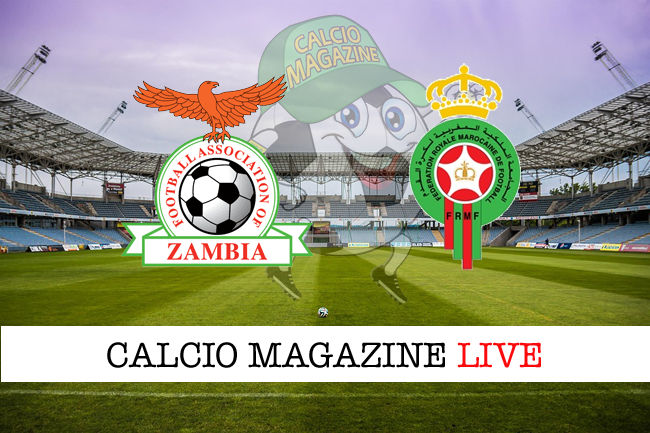 Zambia Marocco cronaca diretta live risultato in tempo reale