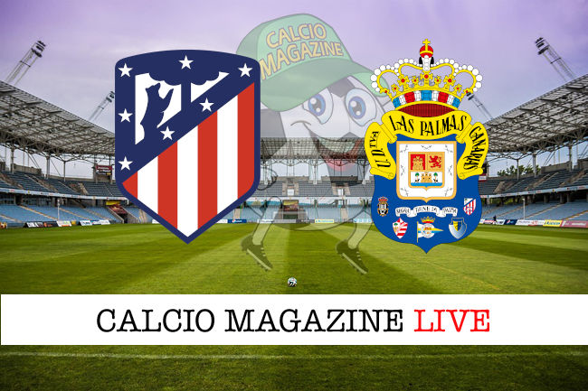 Atletico Madrid Las Palmas cronaca diretta live risultato in tempo reale