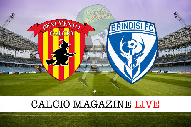 Benevento Brindisi cronaca diretta live risultato in tempo reale