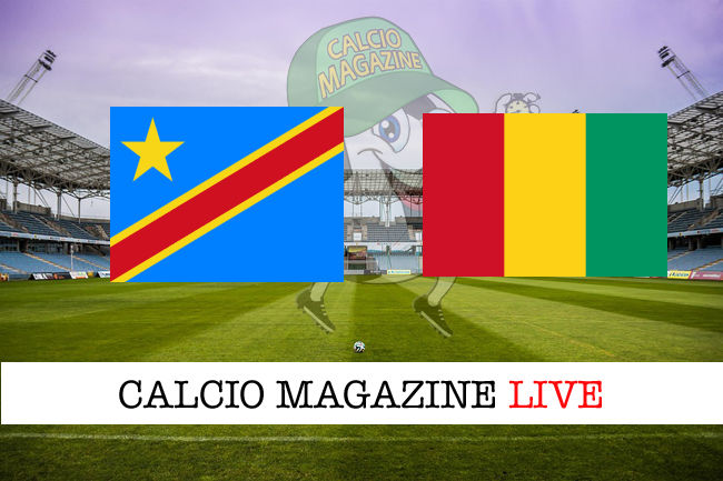 DR Congo Guinea cronaca diretta live risultato in tempo reale