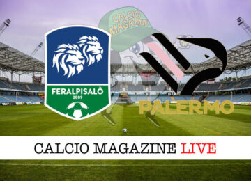 FeralpiSalò Palermo cronaca diretta live risultato in tempo reale