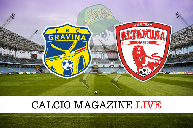 Gravina Team Altamura cronaca diretta live risultato in tempo reale