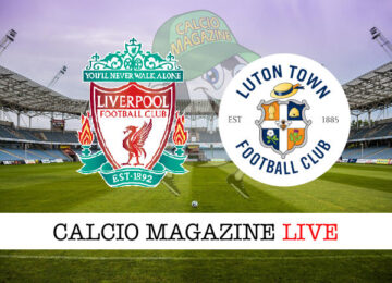 Liverpool Luton Town cronaca diretta live risultato in tempo reale