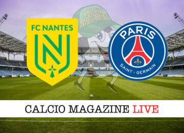 Nantes PSG cronaca diretta live risultato in tempo reale