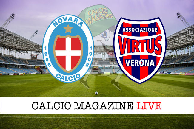 Novara Virtus Verona cronaca diretta live risultato in tempo reale