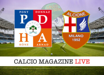 PDHA Alcione Milano cronaca diretta live risultato in tempo reale