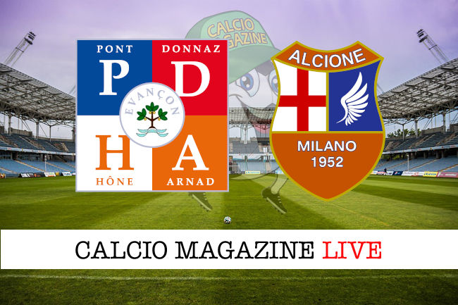 PDHA Alcione Milano cronaca diretta live risultato in tempo reale