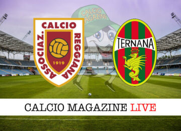 Reggiana Ternana cronaca diretta live risultato in tempo reale