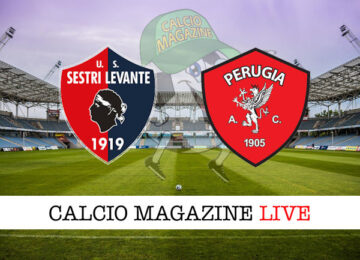 Sestri Levante Perugia cronaca diretta live risultato in tempo reale