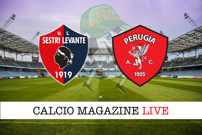 Sestri Levante Perugia cronaca diretta live risultato in tempo reale