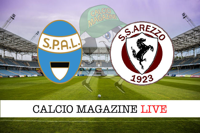 SPAL Arezzo cronaca diretta live risultato in tempo reale