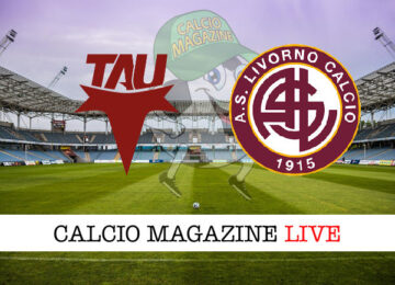 Tau Livorno cronaca diretta live risultato in tempo reale