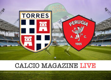 Torres Perugia cronaca diretta live risultato in tempo reale