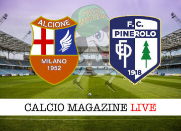 Alcione Milano Pinerolo cronaca diretta live risultato in tempo reale