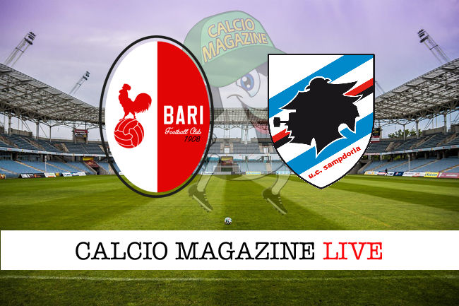 Bari Sampdoria cronaca diretta live risultato in tempo reale