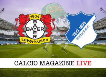 Bayer Leverkusen Hoffenheim cronaca diretta live risultato in tempo reale