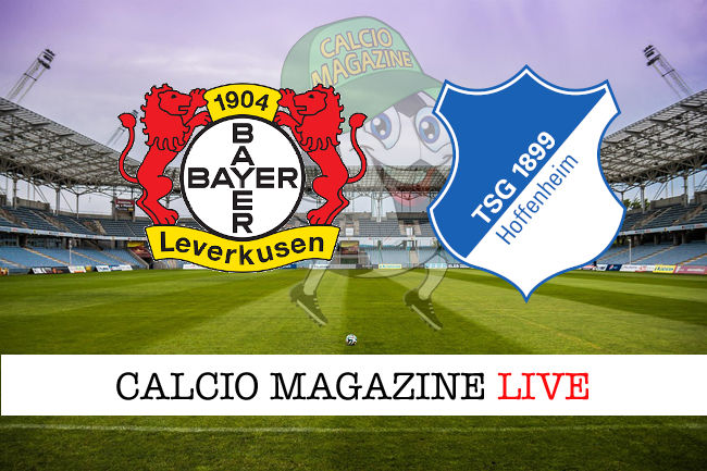 Bayer Leverkusen Hoffenheim cronaca diretta live risultato in tempo reale