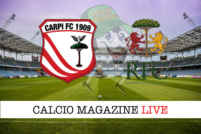 Carpi Ravenna cronaca diretta live risultato in tempo reale