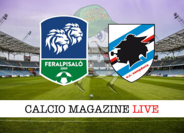 FeralpiSalò Sampdoria cronaca diretta live risultato in tempo reale