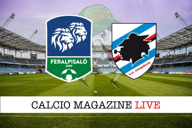 FeralpiSalò Sampdoria cronaca diretta live risultato in tempo reale