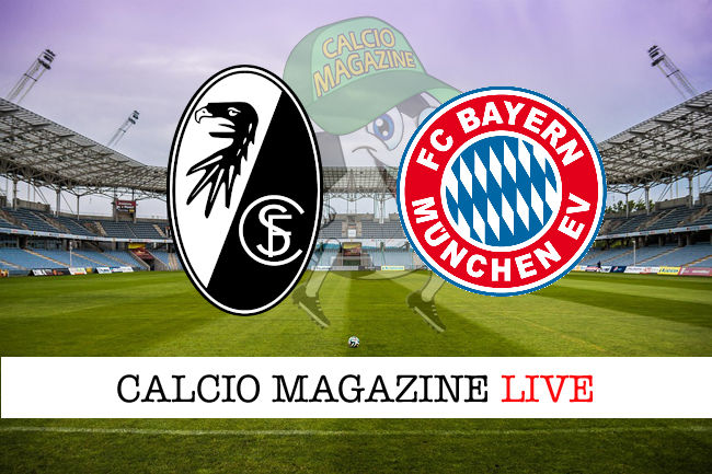 Friburgo Bayern Monaco cronaca diretta live risultato in tempo reale