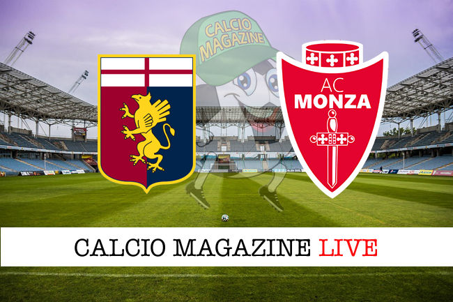 Genoa Monza cronaca diretta live risultato in tempo reale