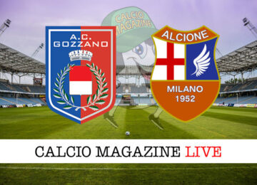 Gozzano Alcione Milano cronaca diretta live risultato in tempo reale