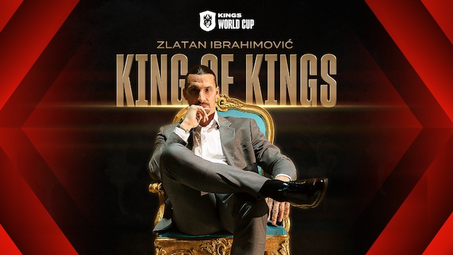 Zlatan Ibrahimovic, King della Coppa del Mondo della Kings League