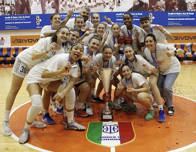 magnolia campobasso campione d'italia u19f 2024