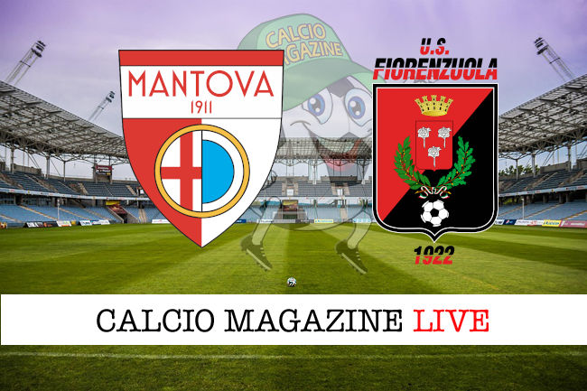 Mantova Fiorenzuola cronaca diretta live risultato in tempo reale