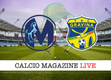 Martina Calcio Gravina cronaca diretta live risultato in tempo reale