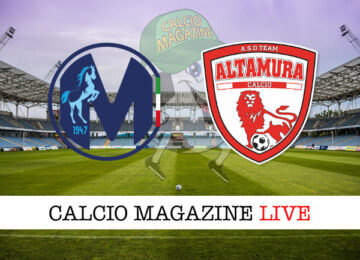 Martina Calcio Team Altamura cronaca diretta live risultato in tempo reale