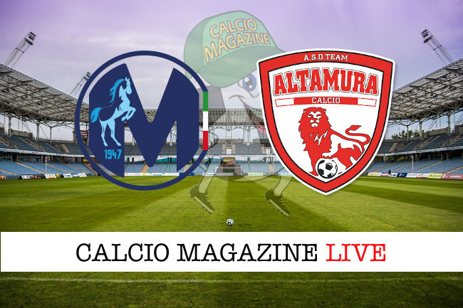 Martina Calcio Team Altamura cronaca diretta live risultato in tempo reale