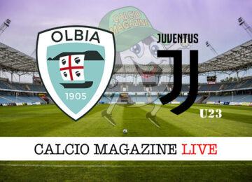 Olbia Juventus Next Gen cronaca diretta live risultato in tempo reale