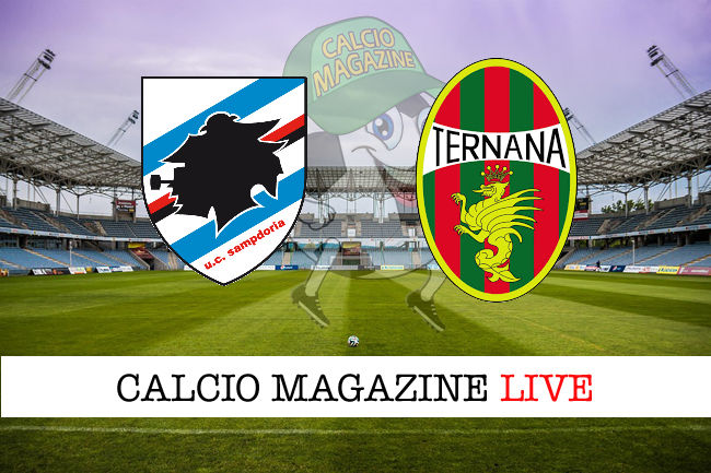 Sampdoria Ternana cronaca diretta live risultato in tempo reale