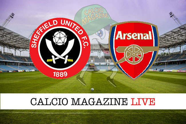 Sheffield United Arsenal cronaca diretta live risultato in tempo reale